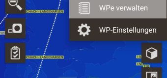 Bodensee-Wegpunkte (POIs) von Häfen, Sturmwarnleuchten, Seezeichen etc.