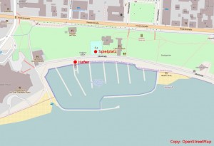 Lageplan Friedrichshafen WYC