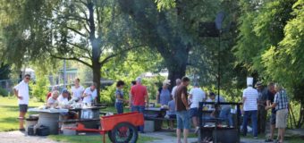 Grillen im Hafen Steinach